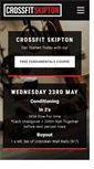 Mobile Screenshot of crossfitskipton.com